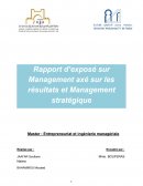 GAR et management stratégique