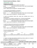Poste de travail sous Windows – Partie 1