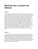 Etude de Cas: La Guerre du Vietnam