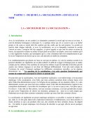 Cours sociologie contemporaine