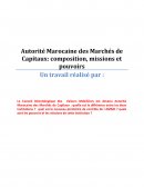 L' autorité Marocaine du marché des capitaux (AMMC)