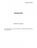 Devoir de droit