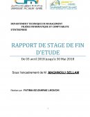 Rapport de stage au sein d'un fiduciaire