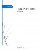 Rapport de stage bts cg