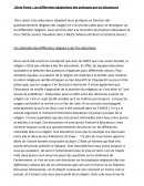 Les différentes adaptations des pratiques par les éducateurs