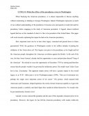 Essay sur George Washington