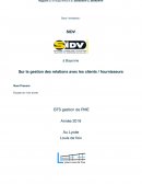 Rapport de stage en entreprise