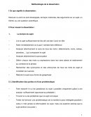 Méthodologie exhaustive de la dissertation