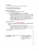 Comportement organisationelle