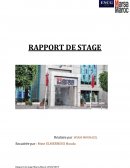 Rapport de stage au sein de la société Marsa Maroc