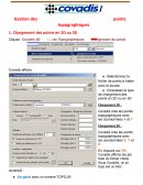 Projet gestion des points topographiques