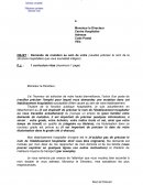 Lettre de demande de mutation de la fonction publique hospitalière