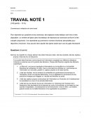 SCO 1205 travail noté 1