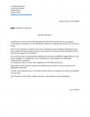 Candidature spontanée