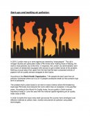 Startups and airpollution in India