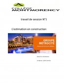 Estimation en construction