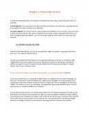 Présentation du droit