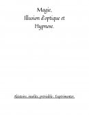TPE sur la Magie/L'Hypnose et les Illusions d'Optiques-2017