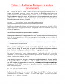 Droit constitutionnel GB