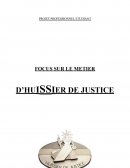 Rapport de stage Huissier de justice