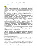 Cours de droit constitutionnel CM