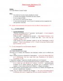 Fiche de francais Manon Lescaut