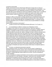 Le Divorce En Droit Romain Dissertation Elou33