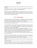 Droit des Obligations, semestre 2