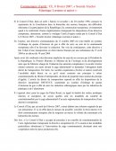 Commentaire d’arrêt : CE, 8 février 2007, « Société Arcelor Atlantique Lorraine et autres ».