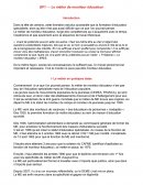 Le métier de moniteur éducateur