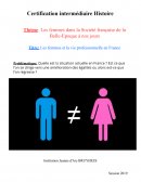 Inégalité homme/femme