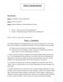 Droit constitutionnel, 76 pages