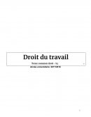 Droit de travail : le contrat