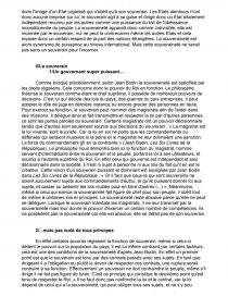 La Souverainete Selon Jean Bodin Dissertation Juliettepigot