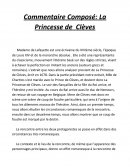 Commentaire Composé: La Princesse de Clèves, Madame de Lafayette