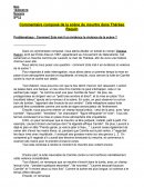Commentaire composé de la scène du meurtre dans Thérèse Raquin