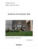 Rapport de stage à Sasectur SA