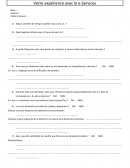 Questionnaire d'utilisateur