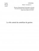 Le rôle central du contrôleur de gestion