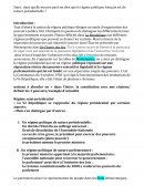 Dans quelle mesure peut-on dire que le régime politique français est de nature présidentielle ?