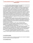 Dissertation régime présidentiel américain