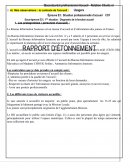 Rapport de stage ARCU