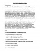 Dissertation de droit : comment peut-on réviser une constitution ?