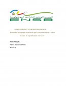 Compte rendu du TP n°4 de Biochimie structurale : Evaluation de la qualité d’une huile par la détermination de l’indice d’acide de saponification et d’ester