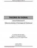 Théorie du signal