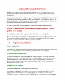 Organisation juridictionnelle