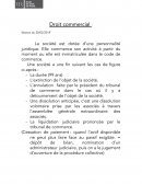 Droit commercial cours L2