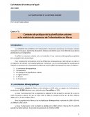 Contexte de pratique de la planification urbaine et la maitrise du processus de l’urbanisation au Maroc