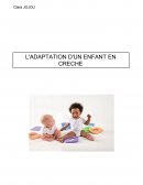 Fiche contexte crèche