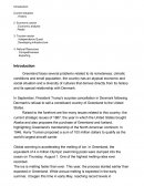 Greenland - International analysis